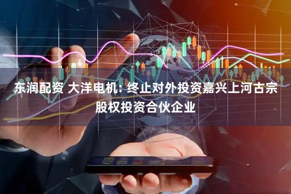 东润配资 大洋电机: 终止对外投资嘉兴上河古宗股权投资合伙企业